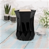 Geometric Wax/Oil Warmer - Black14cm