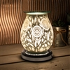 White Satin Touch Sensitive Aroma Lamp -