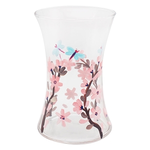 Blossom And Dragonfly Vase