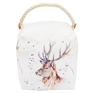 Country Life Plush Doorstop - Stag