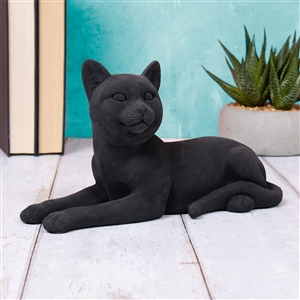 Black Velvet Cat Ornament