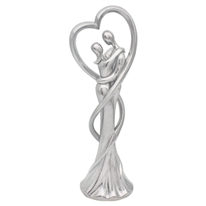 Silver Art Family Ornament 34cm