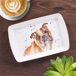 DUE END OF FEB Mans Best Friend Bulldog Tray