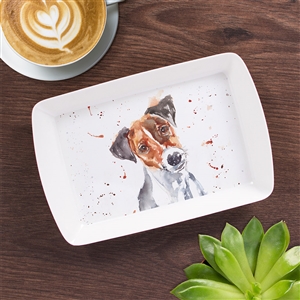 DUE END OF FEB Mans Best Friend Jack Russell Tray