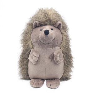 DUE APRIL Plush Fluffy Doorstop - Hedgehog 29cm