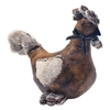DUE MAY Faux Leather Doorstop - Chicken