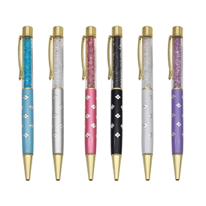 DUE MAY 6asst Colourful Sparkling Gem Pens