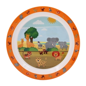 Zoo Childrens Plate 22cm