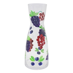 Mixed Berries Glass Carafe 26cm