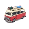 Vintage Red Campervan - Red 28cm