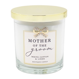 Mother Of Groom Candle Jar 10cm