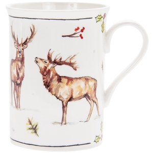 Winter Stags Mug 10cm