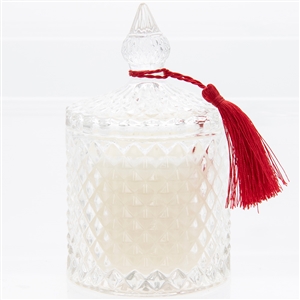Desire Candle In Ornate Jar Vanilla And Nutmug 15cm
