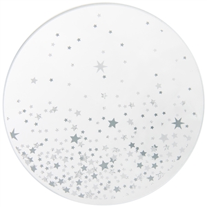 Star Design Candle Plate 10cm