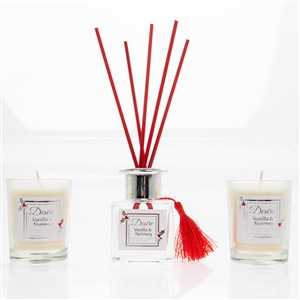 Desire Diffuser And Candle Set Vanilla And Nutmeg