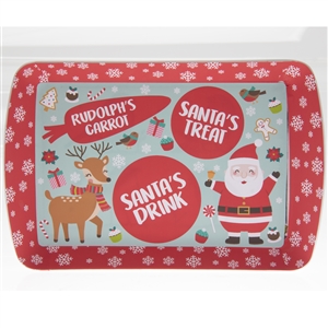 Christmas Eve Santa Treat Tray  23cm