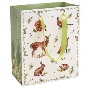 Large Winter Forest Gift Bag