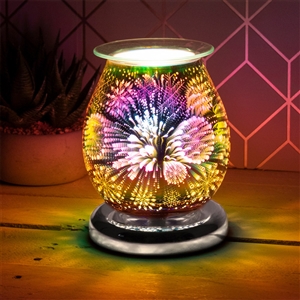 Touch Sensitive Round Aroma Lamp ï¿½ Snowflake