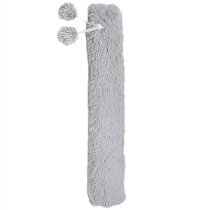 Extra Long Super Soft Grey Hot Water Bottle