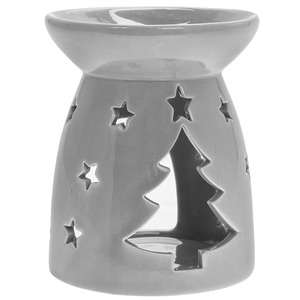 Grey Tree Cut Out Wax/Oil Warmer 12cm