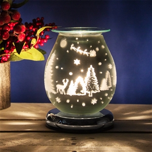 Festive Round Touch Aroma Lamp