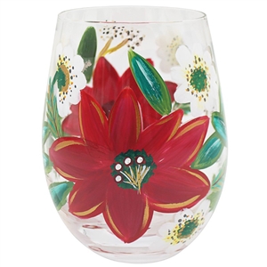 Hand Painted Stemless Glass