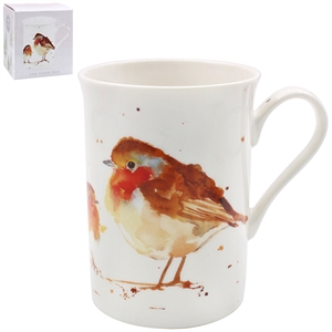 Winter Robins Mug