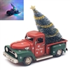 LED Tin Christmas Truck