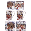 Ceramic Santa Mugs Gift Set 30cm