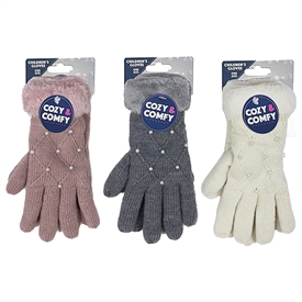 3asst Ladies Gloves