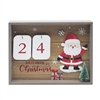 Christmas Countdown Peg Board 28cm