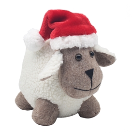 Xmas Sheep Doorstop