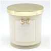 Diamante Candle Jar - Cream