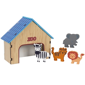 DUE MAR Lets Learn Zoo House