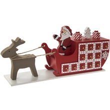 Wooden Sleigh Advent