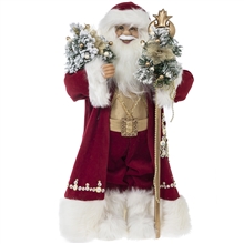 24 Inch Santa In Red Costume