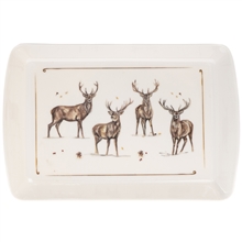Winter Stag Tray