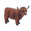 Highly Detailed Highland Cow Statue