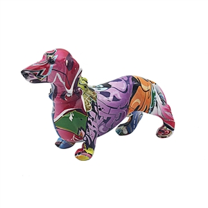 Graffiti Art Dachshund 20cm