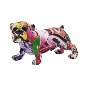 Graffiti Art Bulldog 19cm