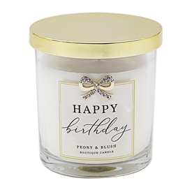 Happy Birthday Candle Jar