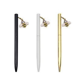 Writing Pens With Bee Charm