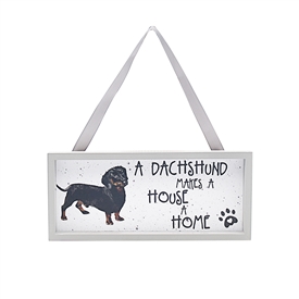 Hanging Plaque With Dog Design