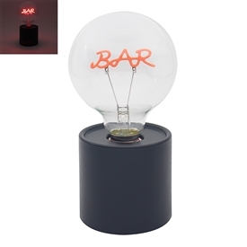 LED Text Lamp - Bar 19cm