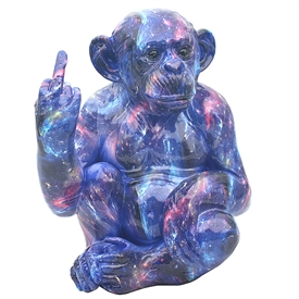 DUE FEB Galaxy Resin Statue - Monkey