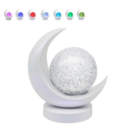 LED Glitter Lamp