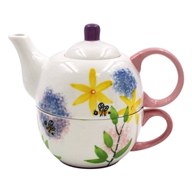 Alliums & Bees Tea For One Set
