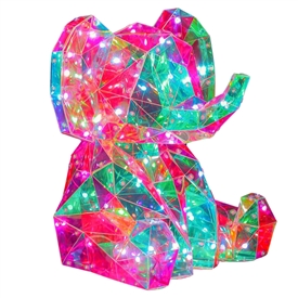 DUE JUNE Starlightz Interactive LED USB Light - Elephant 30cm (LARGER SIZE)