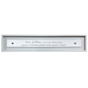 DUE FEB Long Plaque With Frame - Kitchen 60cm