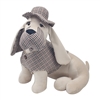 Smartly Dressed Animal Doorstop - Dachshund